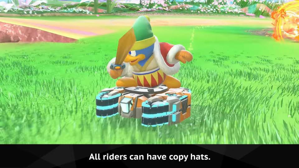 Kirby Air Riders: King Dedede and Friends Get Copy Abilities