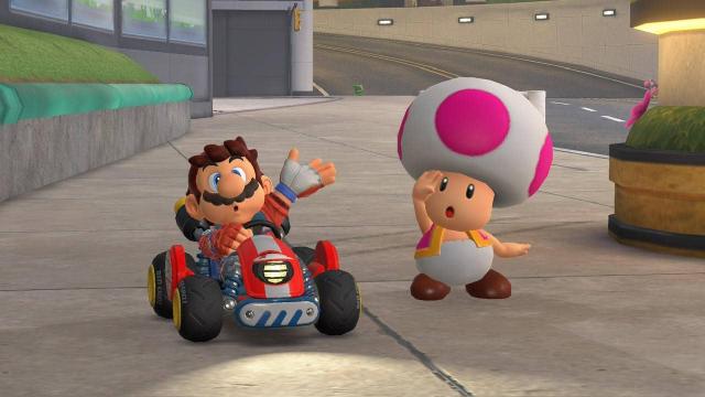 Mario Kart's NPCs Caught Staging Their Own Mini GTA Heist