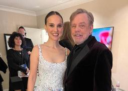 Mark Hamill meets his 'Star Wars' mom Natalie Portman