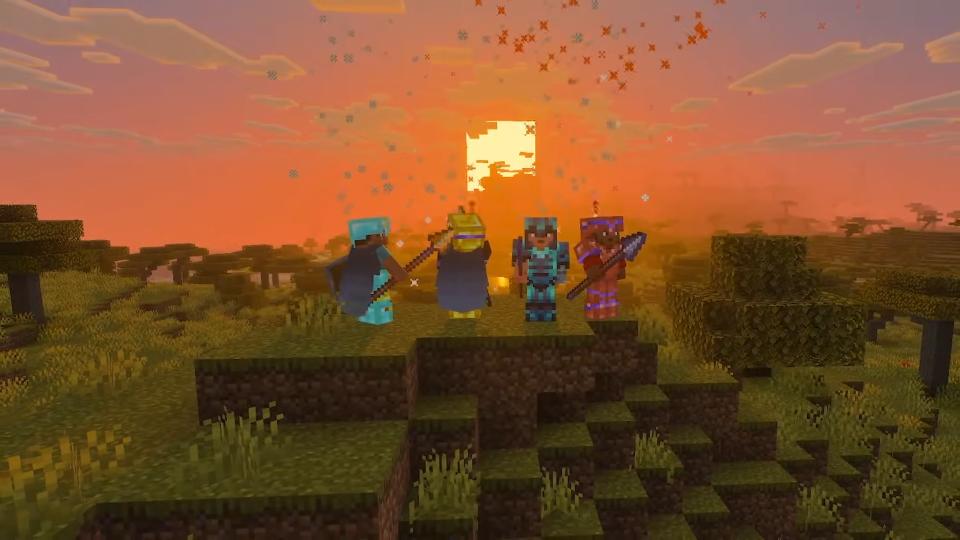 Minecraft Introduces Spears for Players and Mounted Zombies