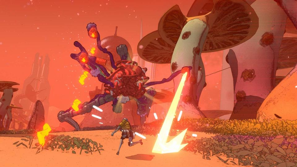 Mycopunk: Devolver's Wild Co-Op Adventure with Wacky Robots