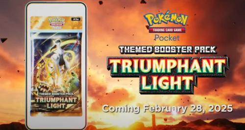 New POKEMON TCG PACK “TRIUMPHANT LIGHT” DROPS TOMORROW