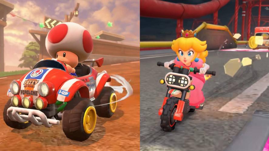 New Voice Actors for Toad and Peach in Mario Kart