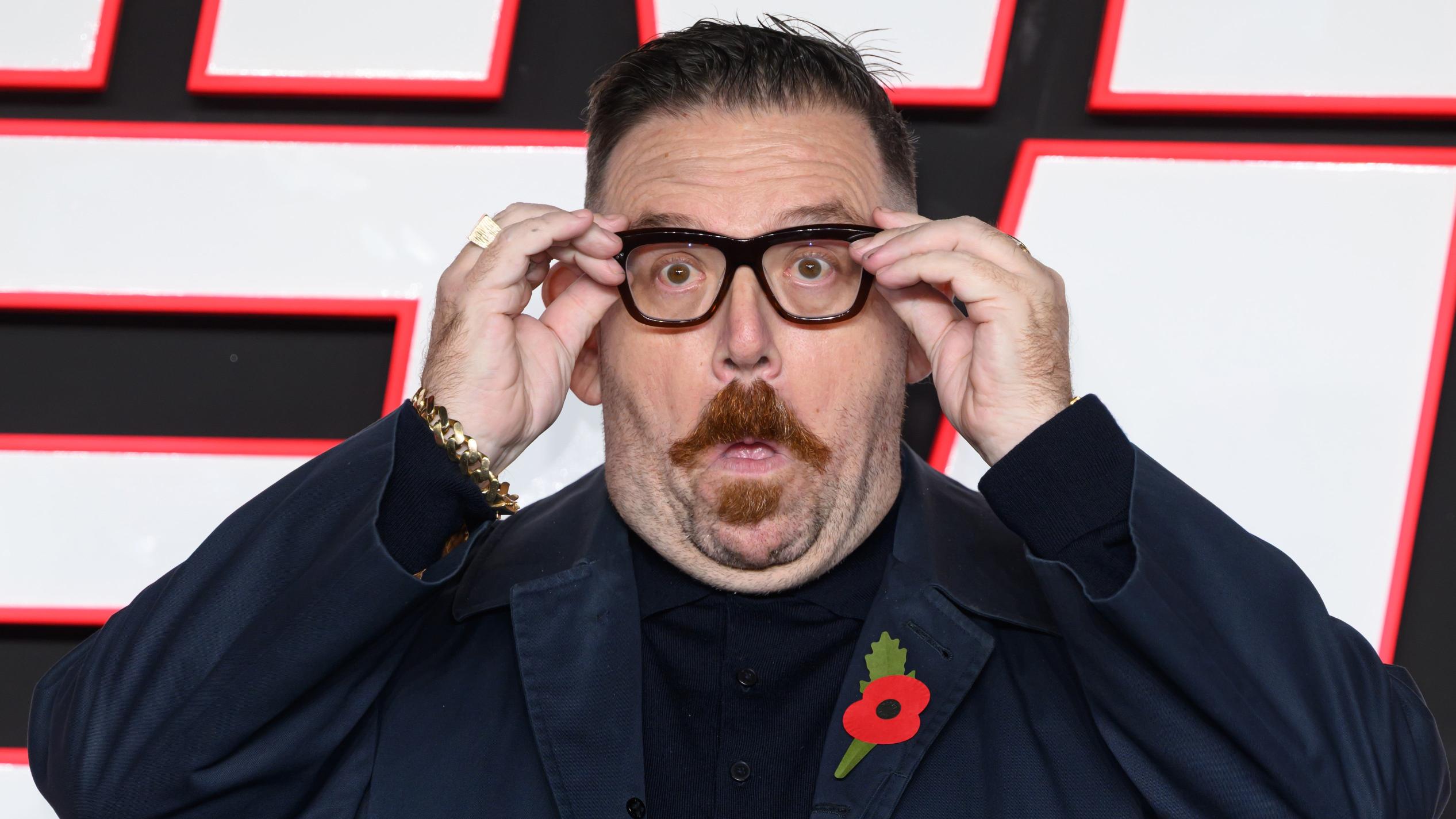 Nick Frost Wrote 'Hagrid' 7,000 Times to Land the Role