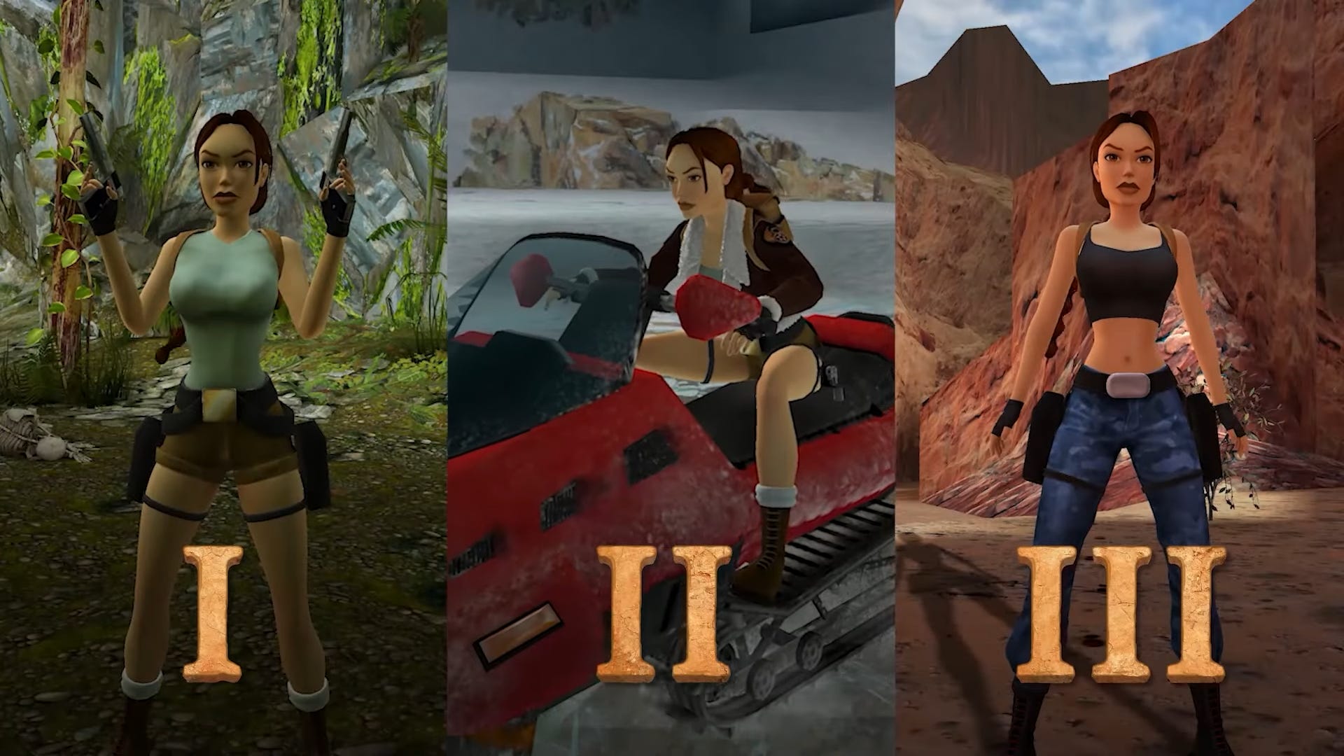 Original Tomb Raider Trilogy is coming to the Switch
