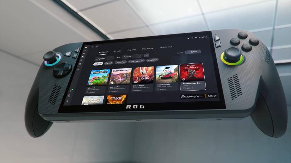 Pre-order Xbox's ROG Ally Handheld – It's pricier than consoles