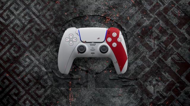 Sony Celebrates 20 Years with Kratos PS5 Controller Reveal