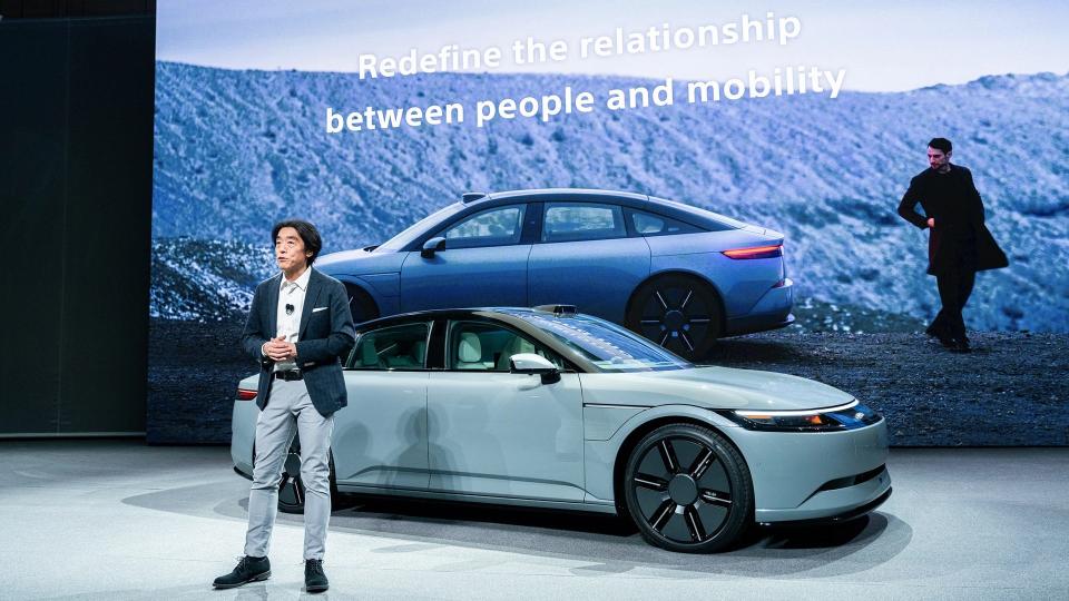 Sony's 'gamer' car dazzles with PS5 tech & UE5 flair