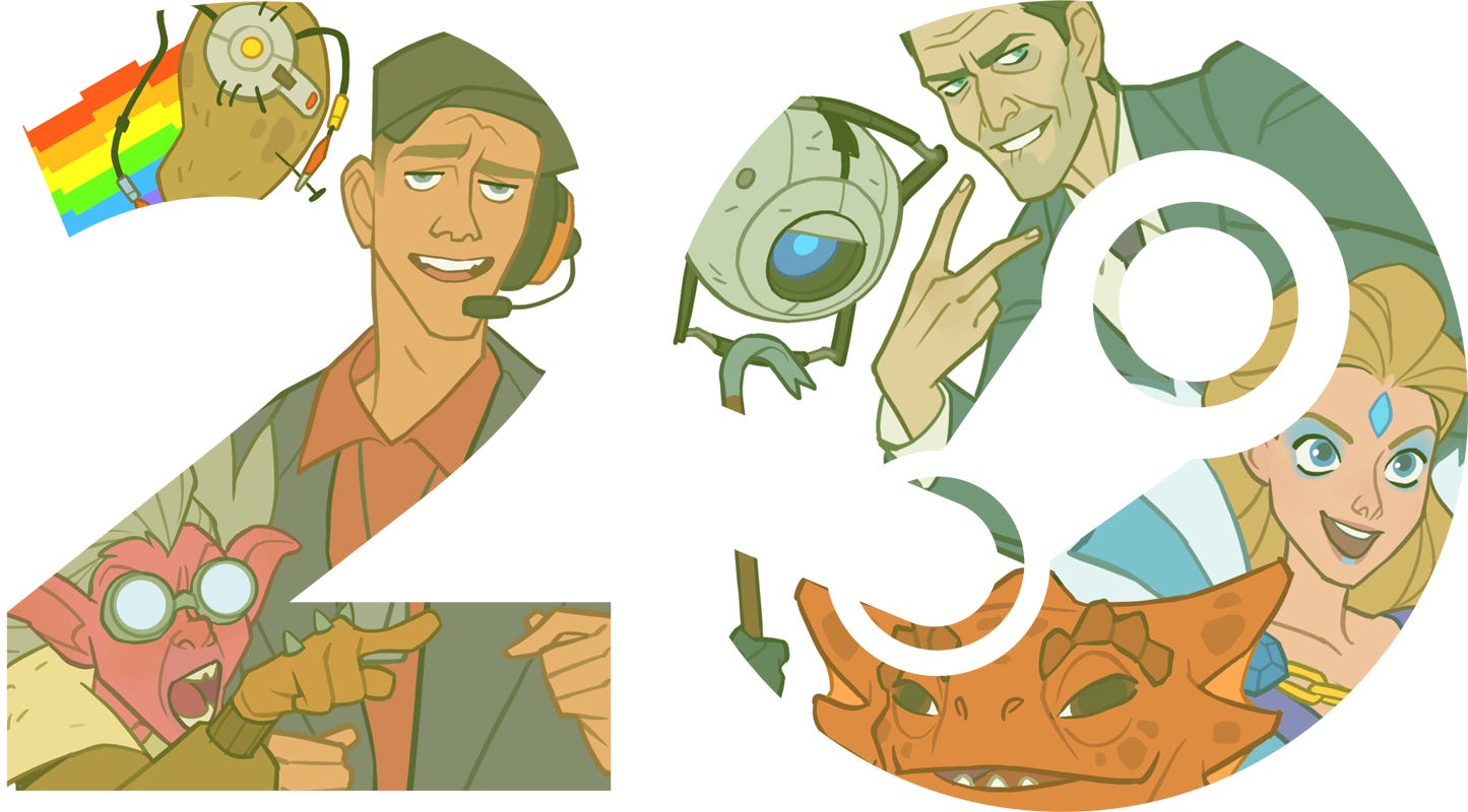 Steam Turns 20: Enjoy up to 90% Discount on Top Games from Last Two Decades