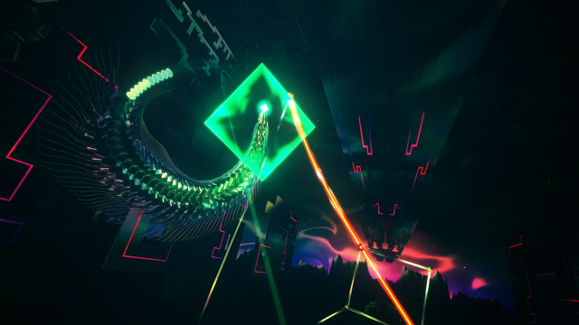 Thumper creator drops mind-bending game Thrasher