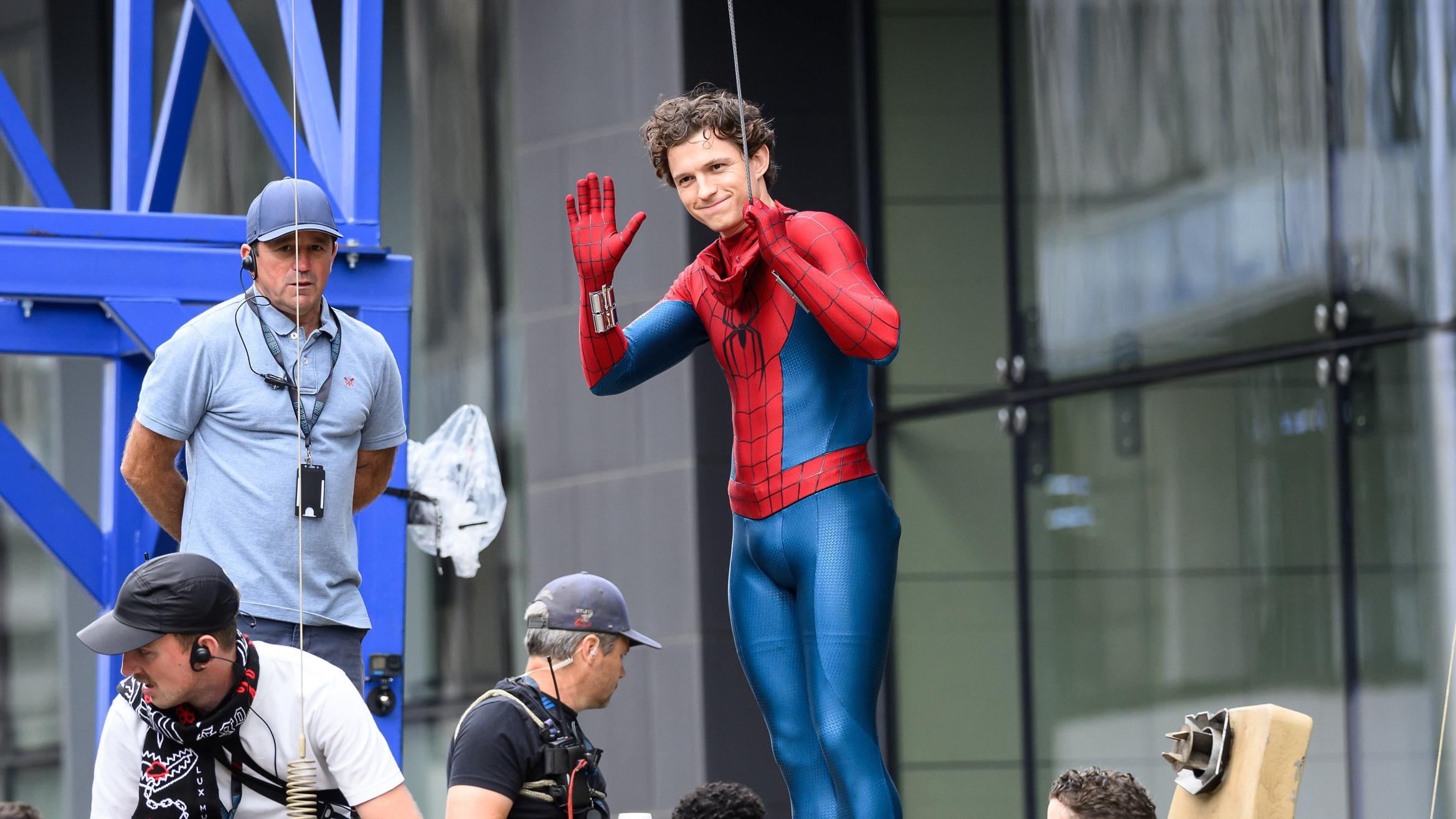 Tom Holland Hurt on Set of Spider-Man: Brand New Day Stunt