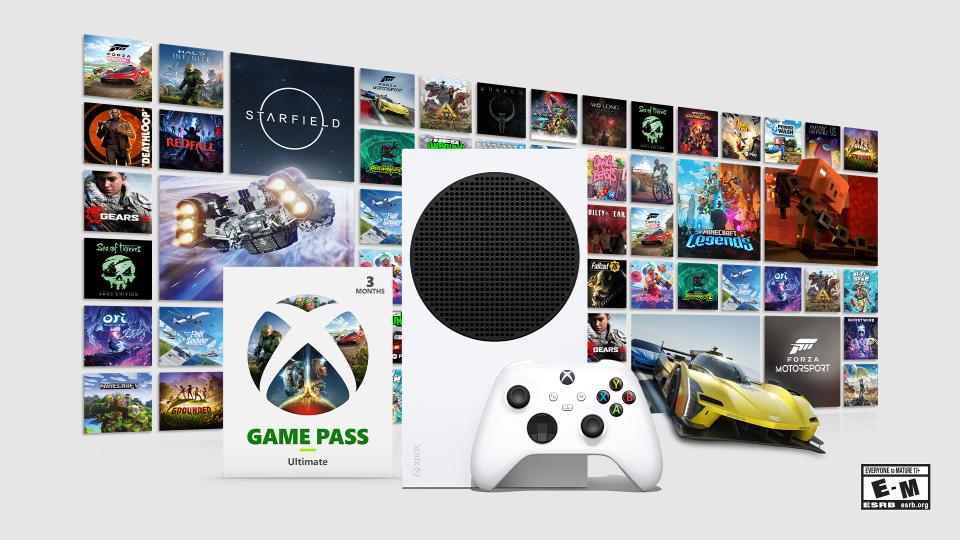 Upcoming Xbox Series S Starter Bundle with Three Month Game Pass