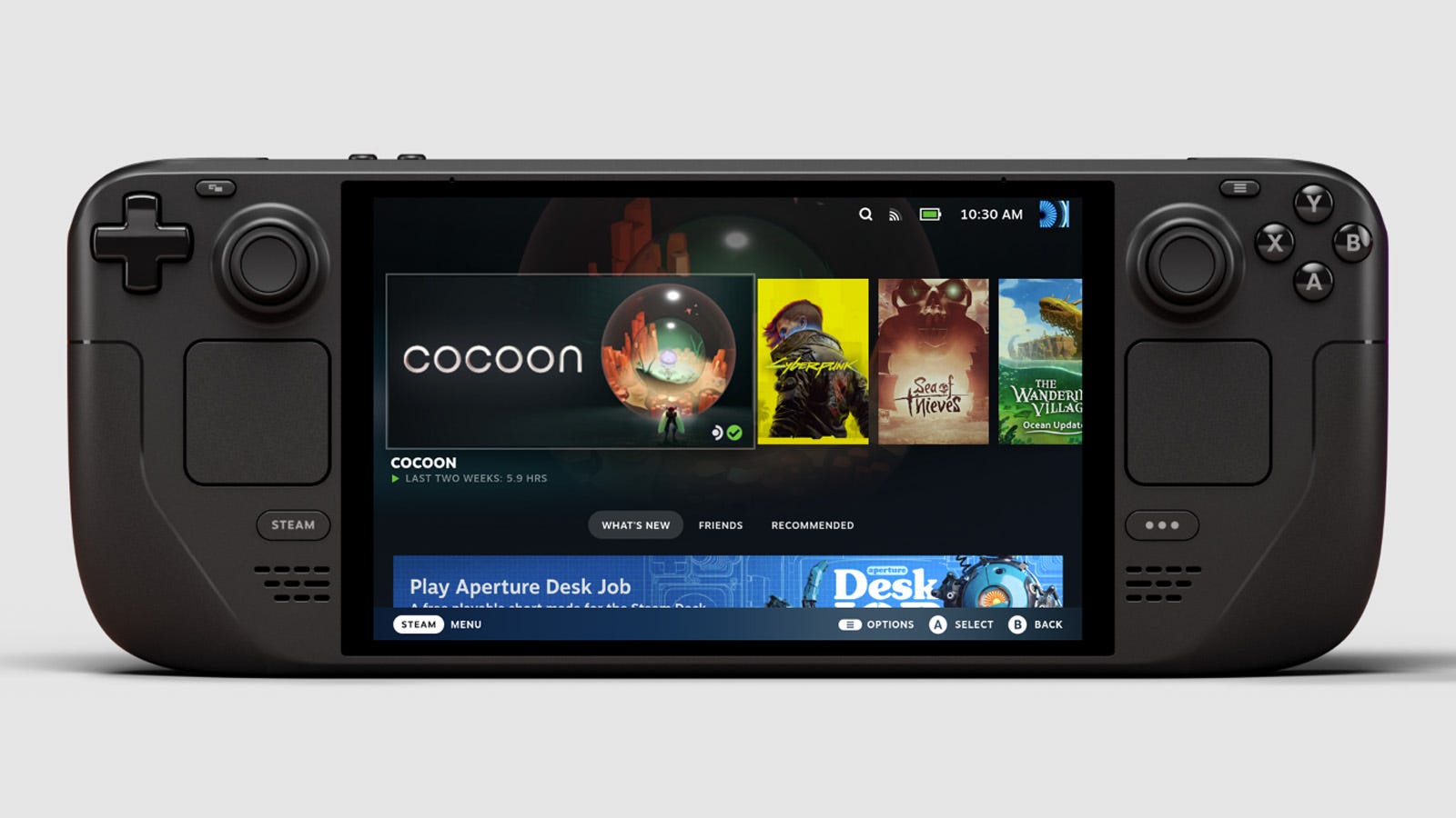 Valve releases enhanced Steam Deck with OLED screen
