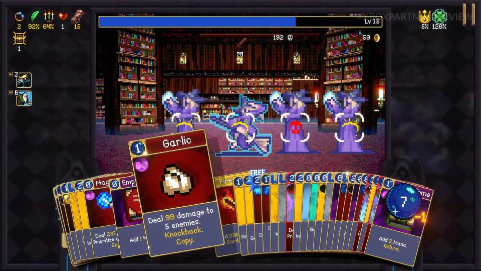 Vampire Survivors Spin-Off: Not a Roguelike Deckbuilder (Really)