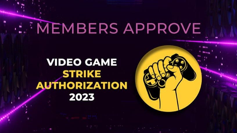Voice Game Actors Favor Strike; Cornerstones: AI, Pay, Safety Protections
