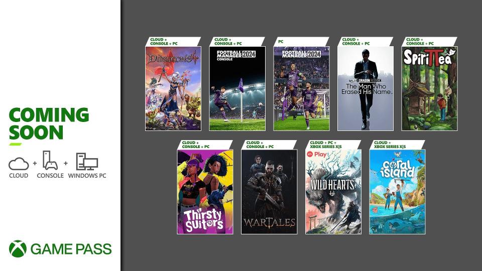 Xbox and PC Game Pass Games for November 2023