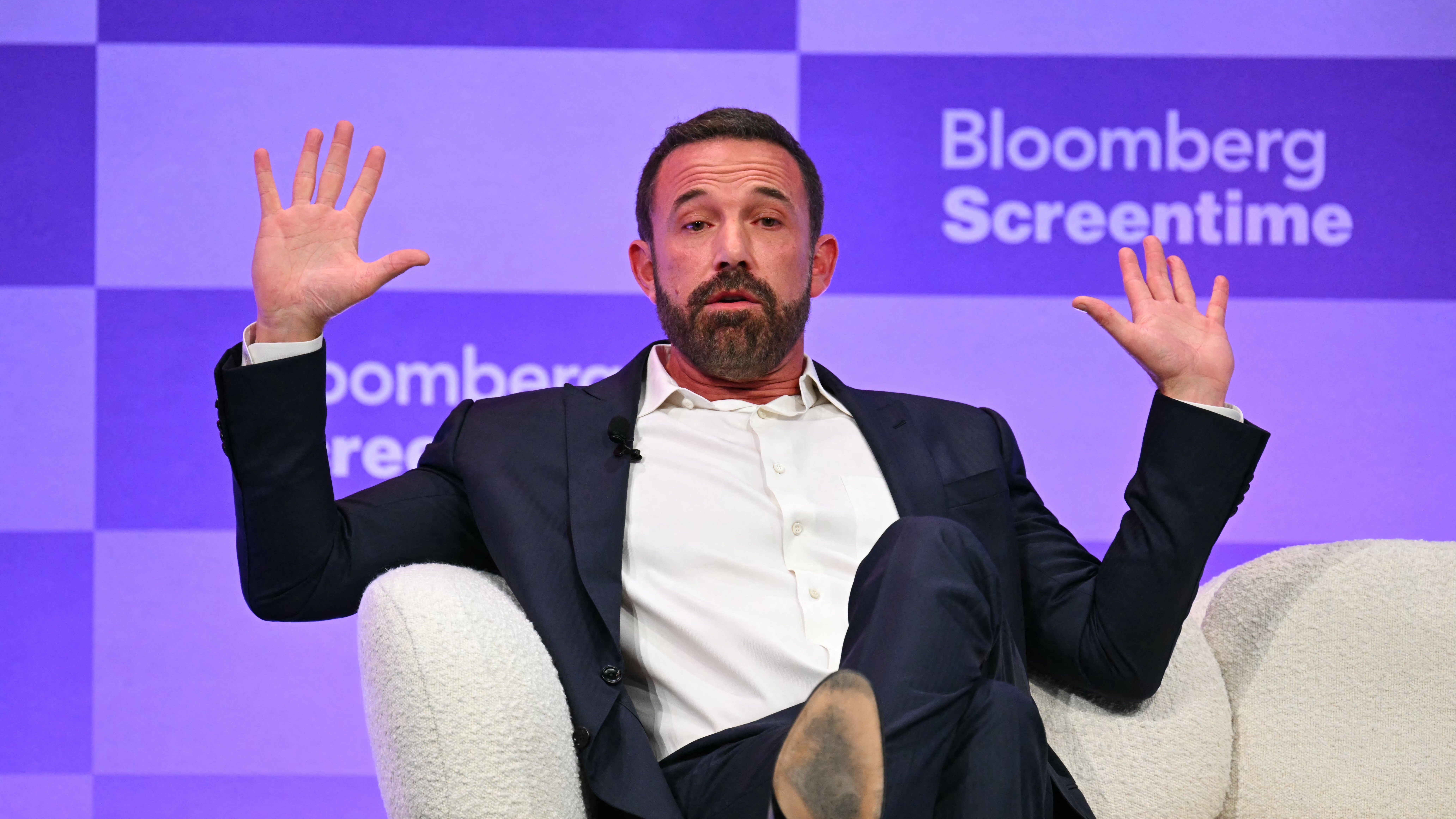 Ben Affleck corrects Matt Damon's Netflix comment during Bloomberg Screentime 2026