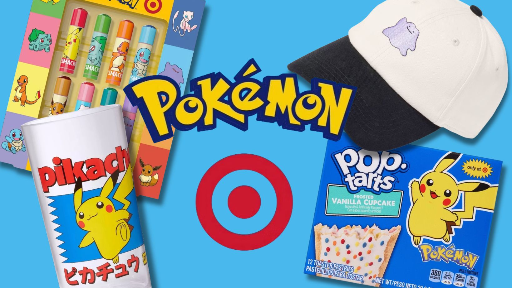 Target x Pokémon 30th anniversary collection now available