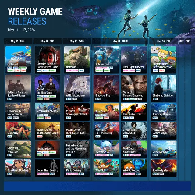 Subnautica 2: launch and Game Pass information
