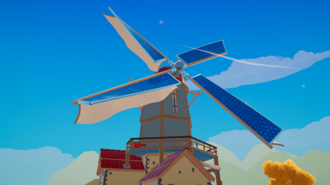 Repairing the windmill in Outbound