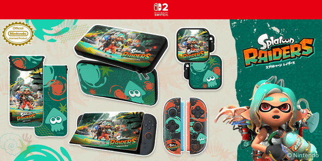 Splatoon Raiders gets an official line of console accessories