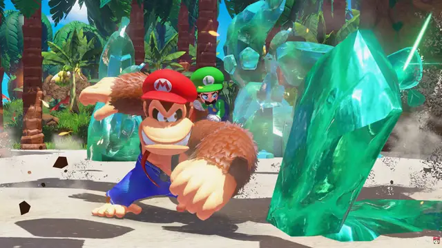 Donkey Kong Bananza update: Super Mario content and limited-time events