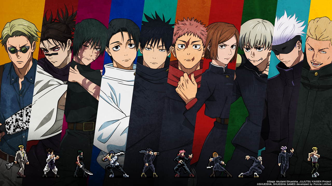 Jujutsu Kaisen Rumble: Survivaton - multiplayer battle royale with Jujutsu Kaisen characters