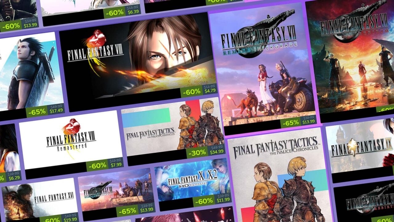 Final Fantasy Sale op Steam: Korting op de hele franchise