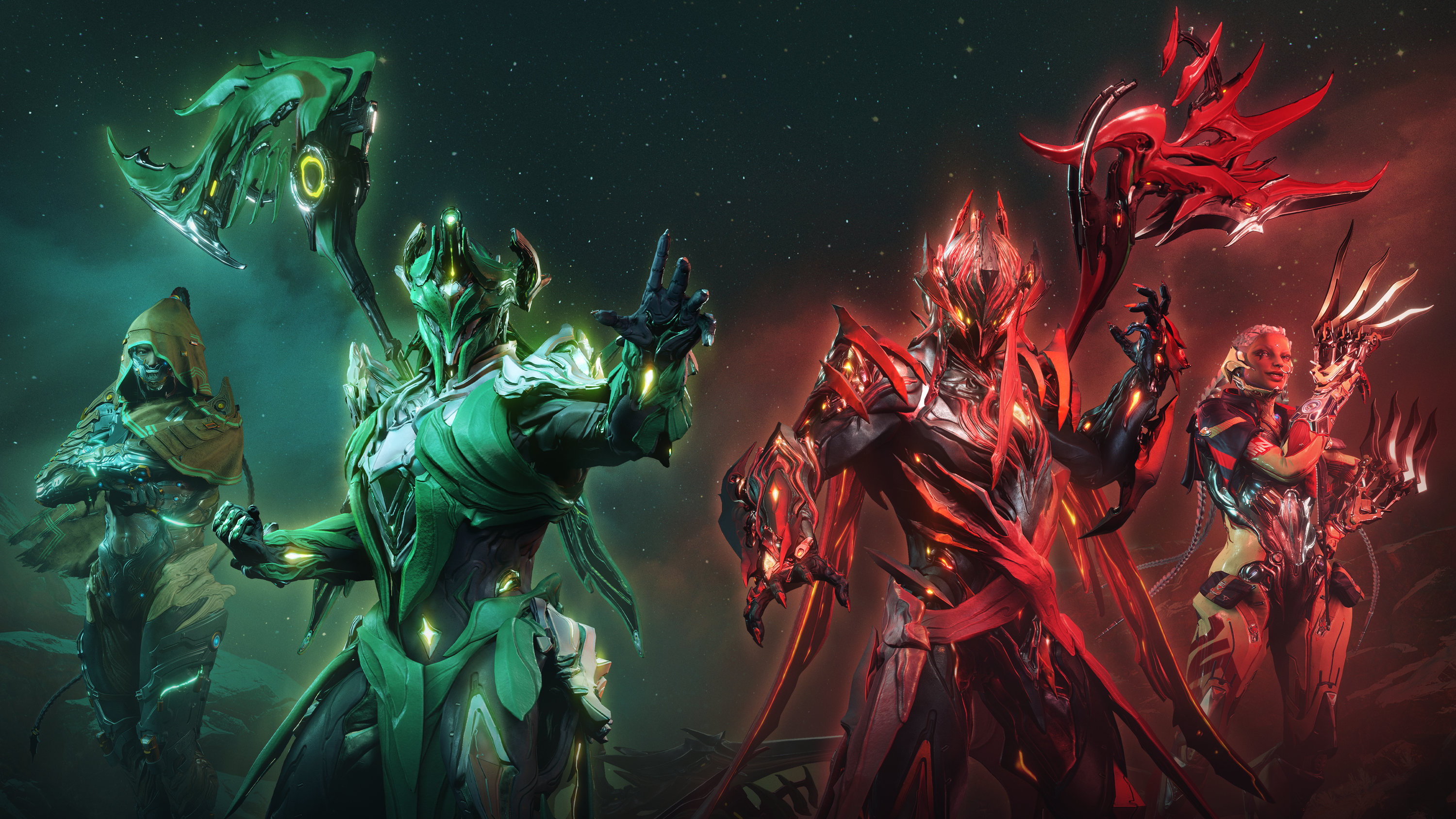 Warframe Jade Shadows: Constellations Update - Nieuwe Duo Warframes en Gameplay Mechanica