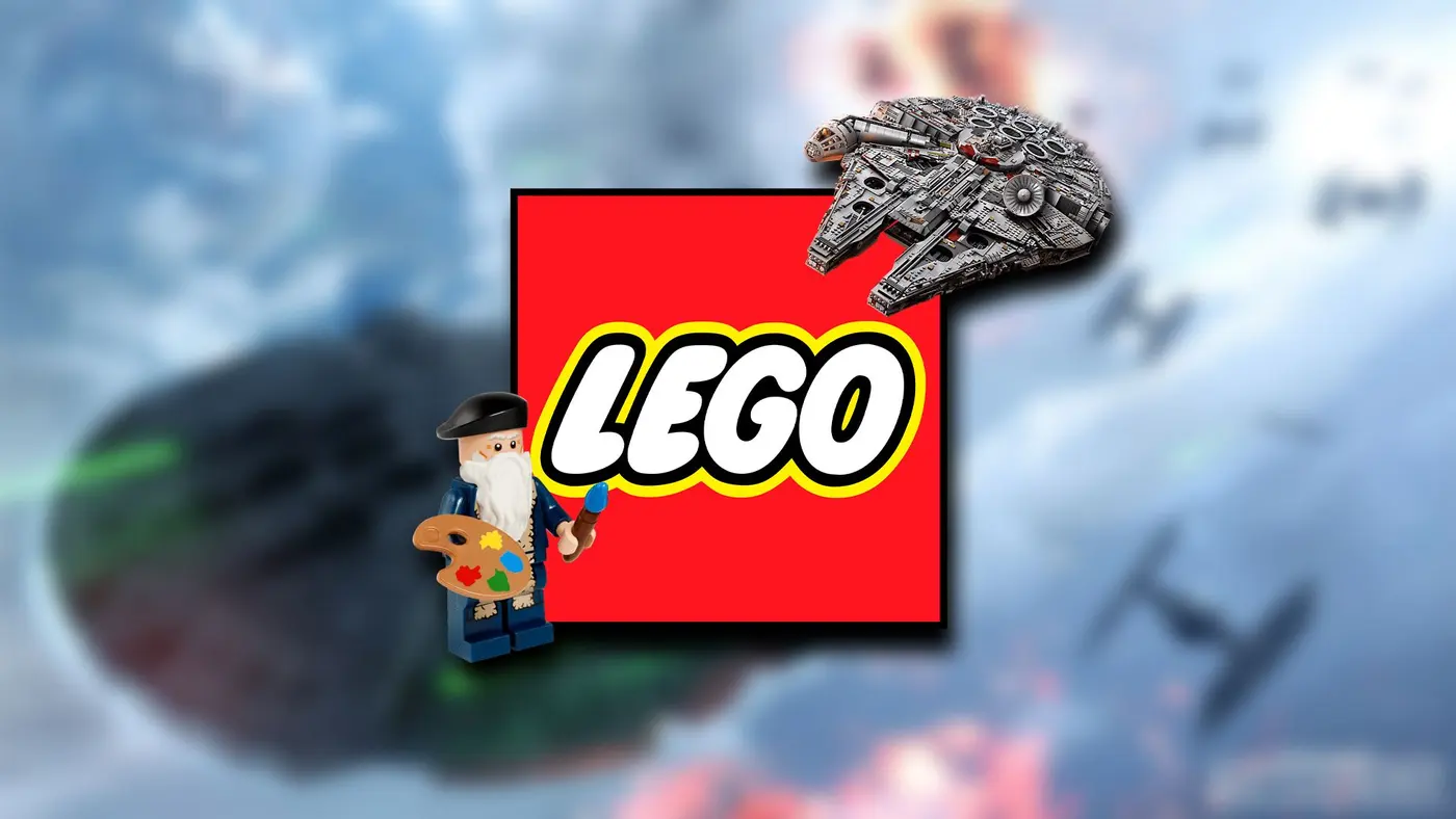 LEGO tribute to Leonardo da Vinci set transforms into Millennium Falcon