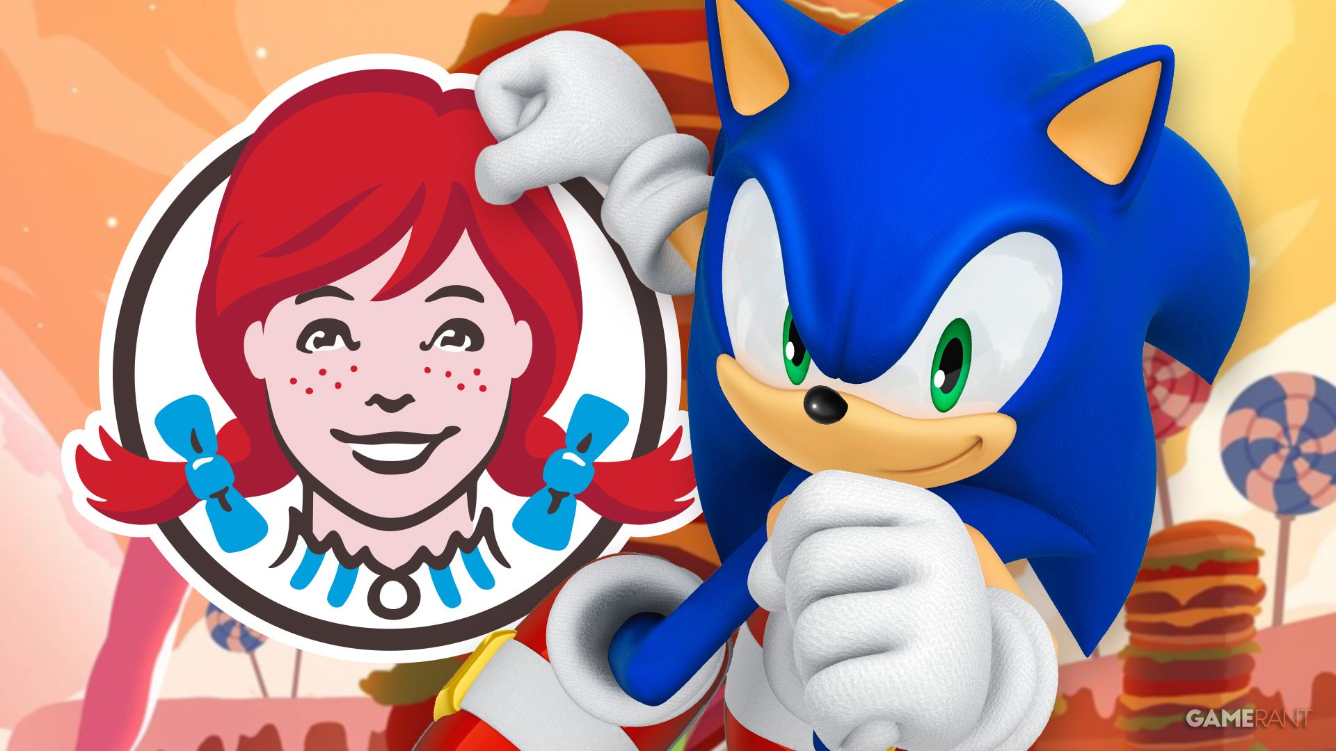 Wendy's en Sonic de Hedgehog: Kids' Meals met verzamelkaarten