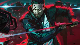 Cyberpunk trading card game: successful Kickstarter campaign