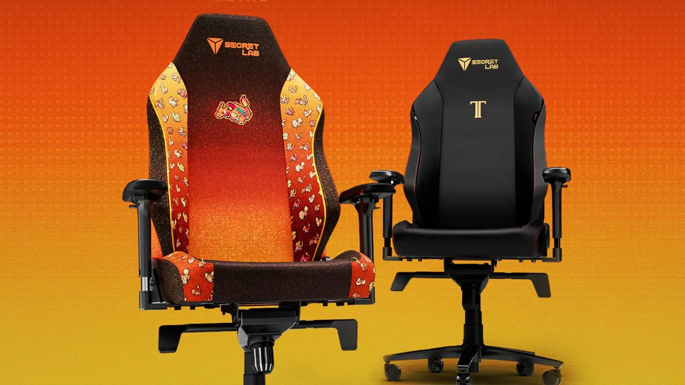 Secretlab Pokémon Pixel Art Skins: Premium Upgrade voor Gaming Stoelen