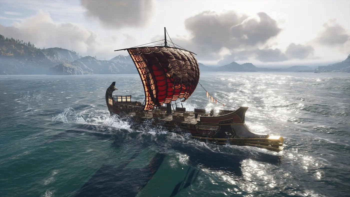 Kassandra en Assassin's Creed crossover in Watcher of Realms