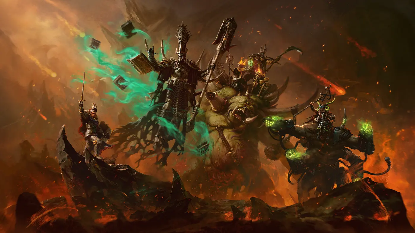 Lords of the End Times DLC for Total War: Warhammer 3 announced with new Legendary Lords