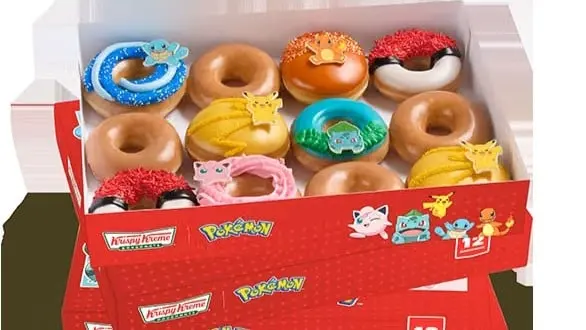 Krispy Kreme en Pokémon: Limited Edition Donuts voor 30e Verjaardag