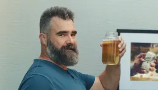 Liquid Death and Jason Kelce ask for urine for AI datacenters