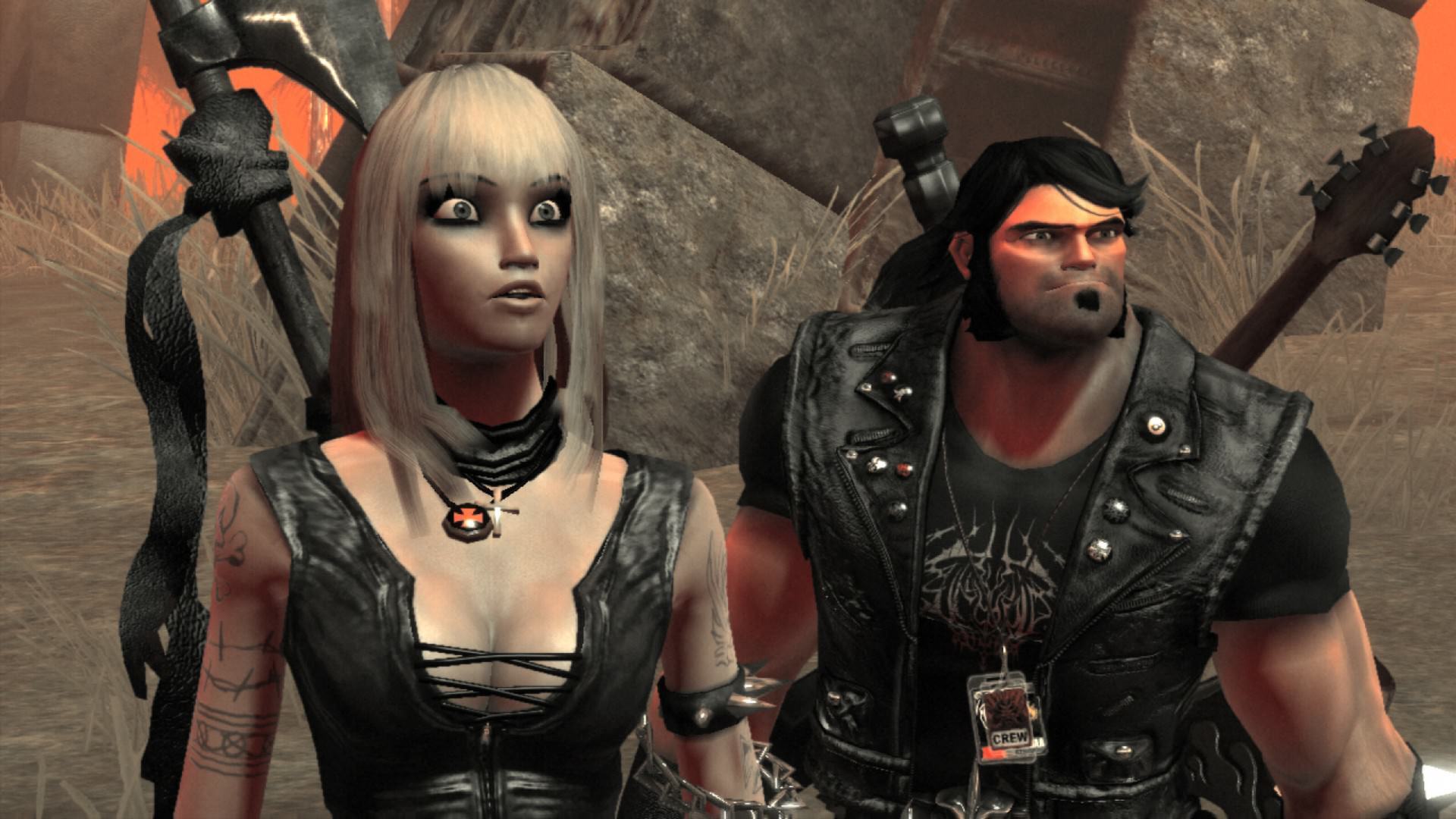 Brutal Legend free download: tribute to Tim Curry
