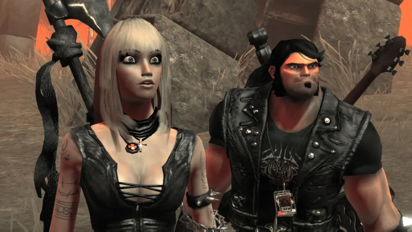 Brutal Legend free download: tribute to Tim Curry