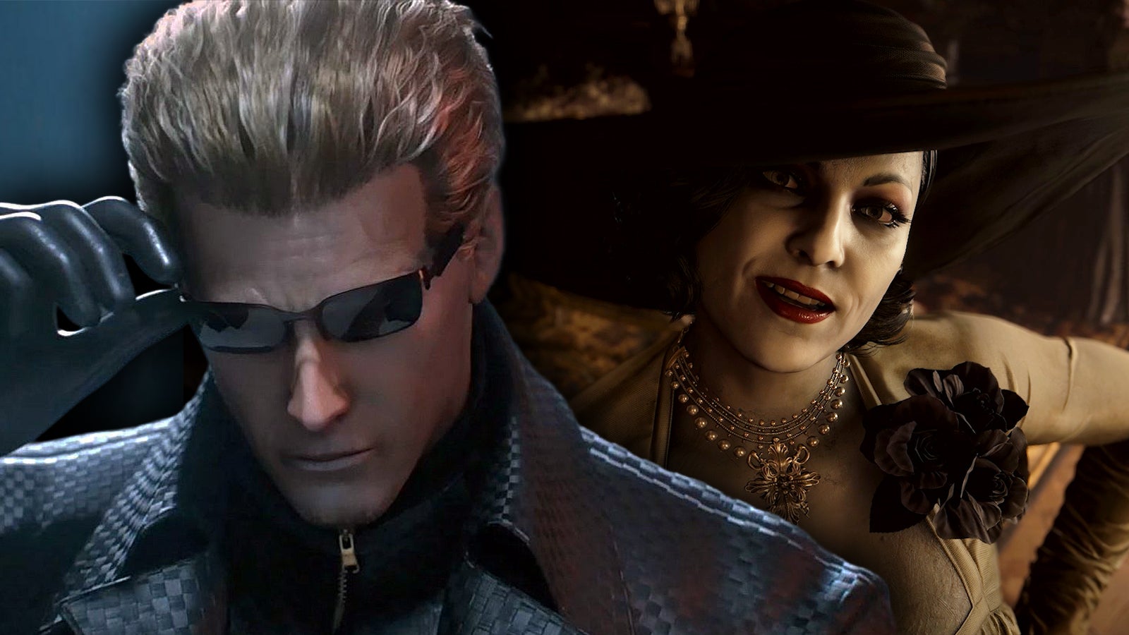 Capcom onthult levensgrote standbeelden van Lady Dimitrescu en Albert Wesker