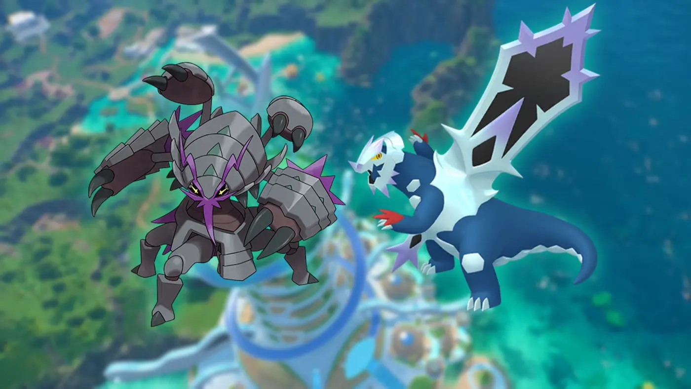 Mega Golisopod and Mega Baxcalibur debut in Pokémon Champions on September 8