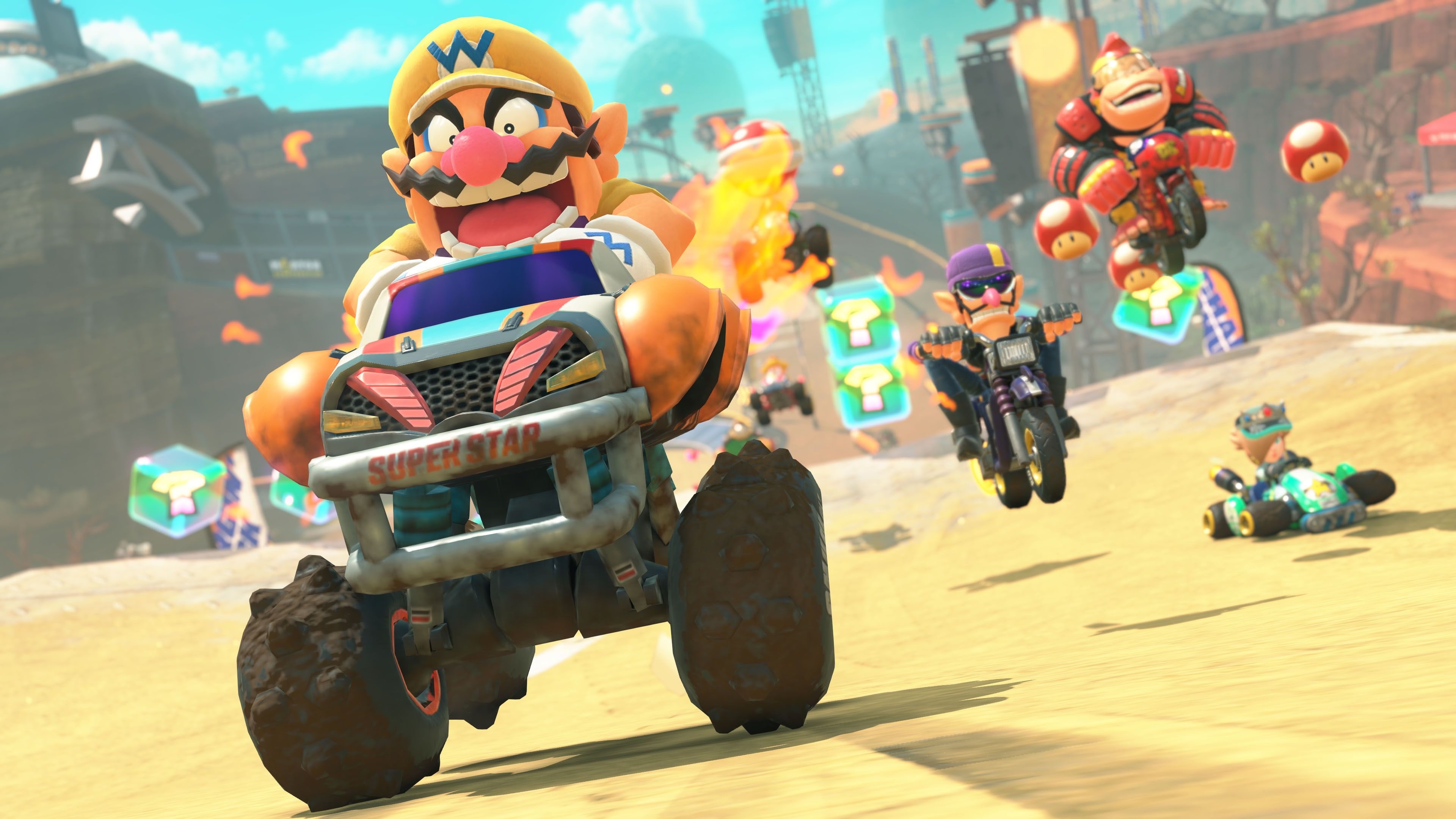 Mario Kart World update: 10 classic SNES courses and new Knockout Tour
